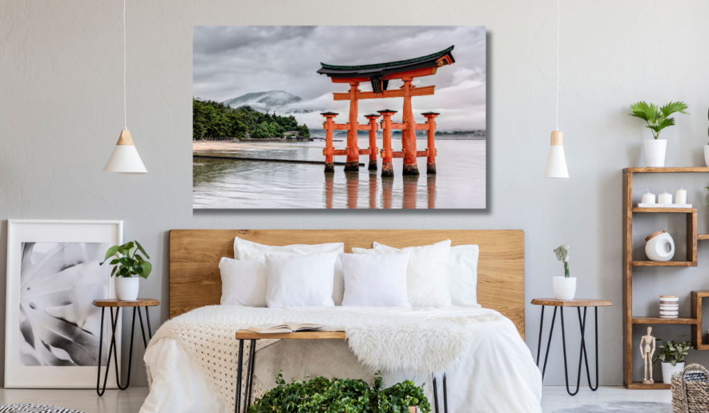 Japanese landscape wall art