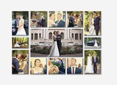 Canvas print wall displays - (6) 12" x 12" & (4) 12" x 18" & (2) 12" x 8" & (1) 40" x 20"