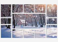 canvas photo prints - (4) 12" x 18" & (2) 12" x 8" & (6) 12" x 12" & (1) 40" x 20"