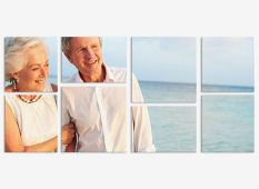 canvas photo prints - (4) 20" x 20" & (2) 24" x 16" & (2) 24" x 24"