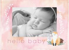 Baby Baby Girl Woodland Photobook