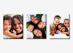 Canvas print wall displays - (3) 16" x 20"