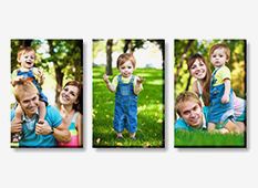 Canvas print wall displays - (3) 20" x 30"
