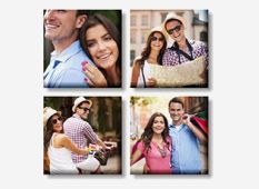 Canvas print wall displays - (4) 20" x 20"
