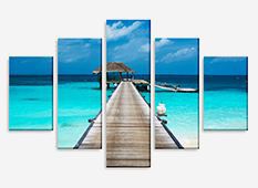 canvas photo prints - (2) 12" x 20" & (2) 12" x 30" & (1) 12" x 40"