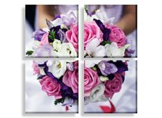 canvas photo prints - (4) 12" x 12"