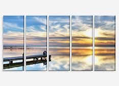 canvas photo prints - (5) 12" x 30"